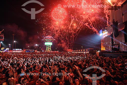  Fireworks show - Rock in Rio 2017 - Rio 2016 Olympic Park  - Rio de Janeiro city - Rio de Janeiro state (RJ) - Brazil