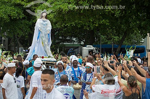  Yemanja statue during the Festival of Yemanja in Copacabana Beach - Post 4  - Rio de Janeiro city - Rio de Janeiro state (RJ) - Brazil