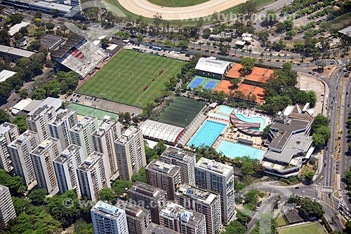  Aerial photo of the Clube de Regatas do Flamengo  - Rio de Janeiro city - Rio de Janeiro state (RJ) - Brazil