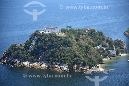  Aerial photo of the Boa Viagem Island  - Niteroi city - Rio de Janeiro state (RJ) - Brazil