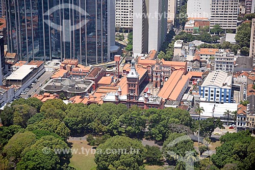  Aerial photo of the headquarters of the Central Command of Fire Department of Rio de Janeiro  - Rio de Janeiro city - Rio de Janeiro state (RJ) - Brazil