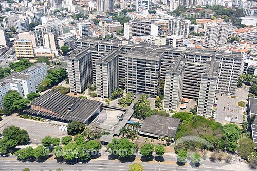  Aerial photo of the State University of Rio de Janeiro  - Rio de Janeiro city - Rio de Janeiro state (RJ) - Brazil