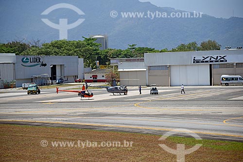  Helicopters - runway of the of the Roberto Marinho Airport - also known as Jacarepagua Airport  - Rio de Janeiro city - Rio de Janeiro state (RJ) - Brazil