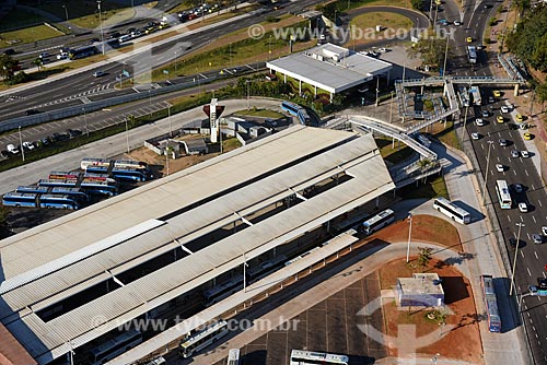  Aerial photo of the Alvorada Bus Station  - Rio de Janeiro city - Rio de Janeiro state (RJ) - Brazil