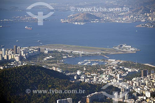  Aerial photo of the Santos Dumont Airport (1936)  - Rio de Janeiro city - Rio de Janeiro state (RJ) - Brazil