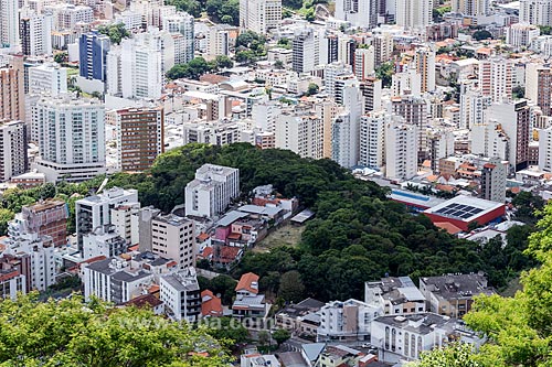  View of the Jesuit College from Salles de Oliveira Mirante also known as Mirante of Christ  - Juiz de Fora city - Minas Gerais state (MG) - Brazil