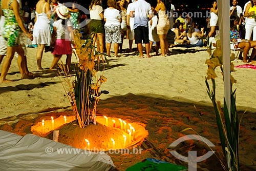  Offerings to Yemanja at Copacabana beach during reveillon 2018  - Rio de Janeiro city - Rio de Janeiro state (RJ) - Brazil