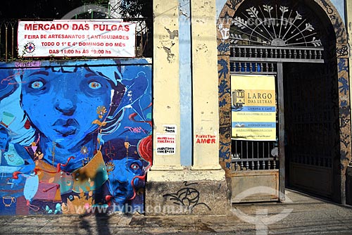  Entrance of the Largo das Letras coffee shop  - Rio de Janeiro city - Rio de Janeiro state (RJ) - Brazil