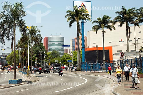  View of snippet of Governor Mario Covas Avenue - near to Maua Plazza Mall  - Maua city - Sao Paulo state (SP) - Brazil