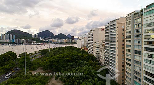  Picture taken with drone of the buildings - Flamengo neighborhood  - Rio de Janeiro city - Rio de Janeiro state (RJ) - Brazil