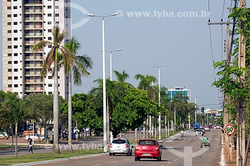  View of the Juscelino Kubitschek Avenue  - Palmas city - Tocantins state (TO) - Brazil