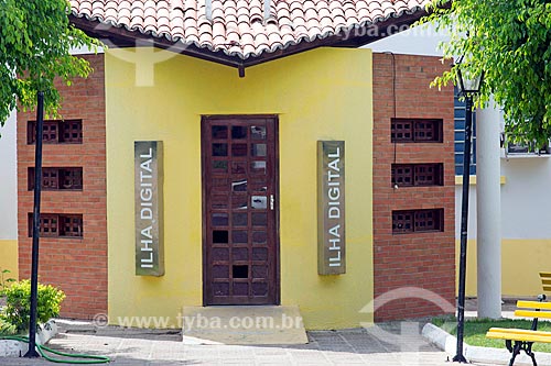  Telecentre of Santana do Cariri City Hall known as Digital Island  - Santana do Cariri city - Ceara state (CE) - Brazil