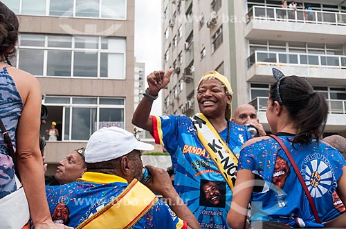  Martnalia during the parade of the Banda de Ipanema carnival street troup - Vieira Souto Avenue  - Rio de Janeiro city - Rio de Janeiro state (RJ) - Brazil