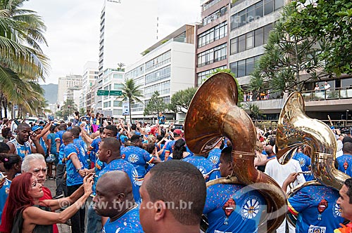  Parade of the Banda de Ipanema carnival street troup - Vieira Souto Avenue  - Rio de Janeiro city - Rio de Janeiro state (RJ) - Brazil