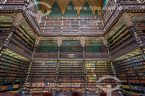  Inside of the Royal Portuguese Reading Room (1887)  - Rio de Janeiro city - Rio de Janeiro state (RJ) - Brazil