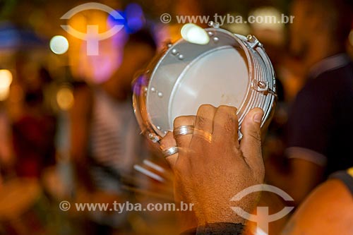  Detail of tambourine during the rehearsal of Gremio Recreativo Escola de Samba Turunas do Humaita School  - Guarani city - Minas Gerais state (MG) - Brazil