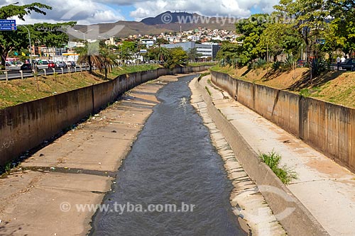  View of Arrudas River  - Belo Horizonte city - Minas Gerais state (MG) - Brazil