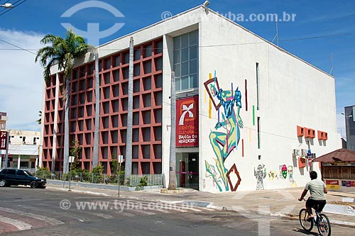  Facade of the Banco do Nordeste Cultural Center  - Sousa city - Paraiba state (PB) - Brazil