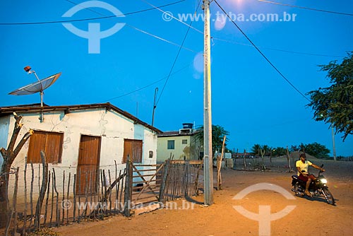  Houses - Community Caatinga - village of the Truka tribe  - Cabrobo city - Pernambuco state (PE) - Brazil