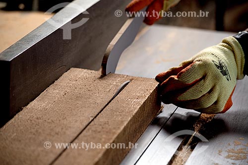  Woodworking of Lacca furniture factory  - Rio de Janeiro city - Rio de Janeiro state (RJ) - Brazil