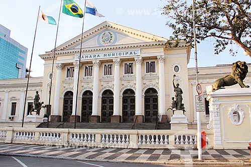  Facade of Municipal Chamber of Niteroi city  - Niteroi city - Rio de Janeiro state (RJ) - Brazil