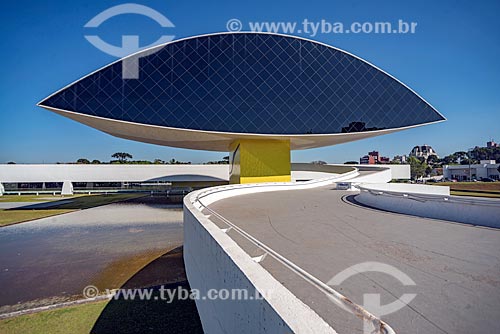  Facade of the Oscar Niemeyer Museum  - Curitiba city - Parana state (PR) - Brazil
