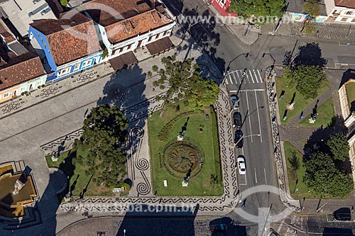  Aerial photo of the Garibaldi Square  - Curitiba city - Parana state (PR) - Brazil