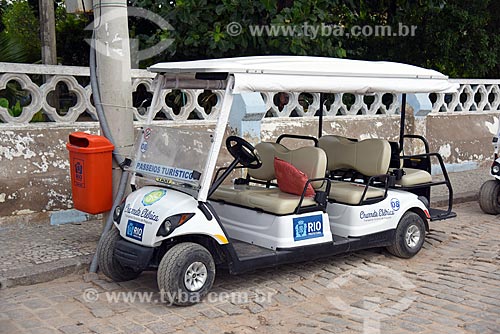  Detail of electric cart from Paqueta Island  - Rio de Janeiro city - Rio de Janeiro state (RJ) - Brazil