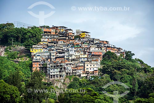  General view of the Morro dos Prazeres slum  - Rio de Janeiro city - Rio de Janeiro state (RJ) - Brazil