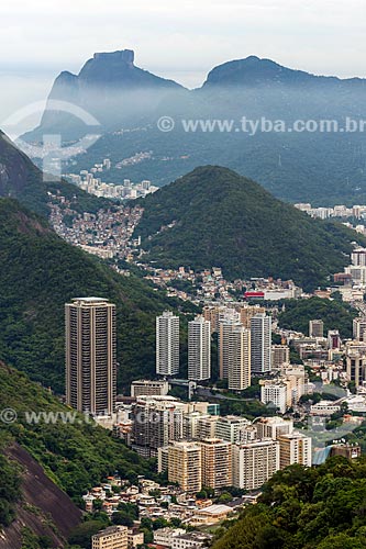  View of Rio Sul Tower with the Rock of Gavea from Sugar Loaf  - Rio de Janeiro city - Rio de Janeiro state (RJ) - Brazil
