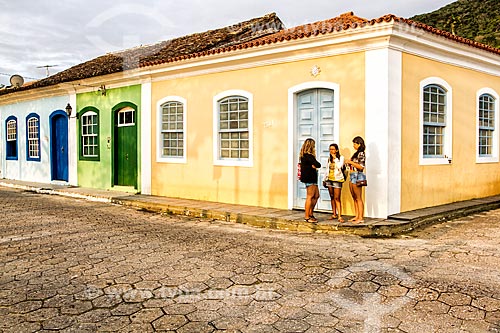  Facade of historic houses - Ribeirao da Ilha neighborhood  - Florianopolis city - Santa Catarina state (SC) - Brazil
