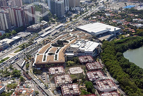  Aerial photo of the Citta America Mall  - Rio de Janeiro city - Rio de Janeiro state (RJ) - Brazil