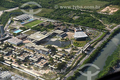  Aerial photo of the Sesc High School (ESEM)  - Rio de Janeiro city - Rio de Janeiro state (RJ) - Brazil