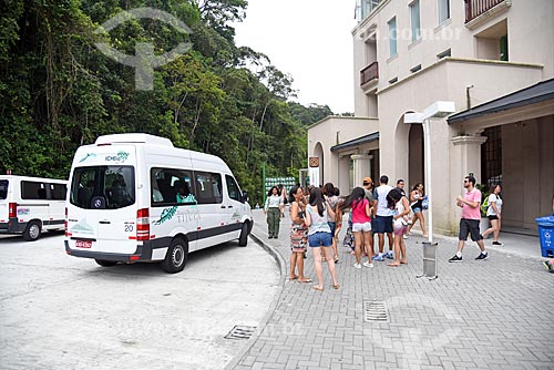  Boarding and disembarkment station of Paineiras-Corcovado - shuttle service to the Christ the Redeemer without stops - Paineiras Center of Visitors - old Paineiras Hotel  - Rio de Janeiro city - Rio de Janeiro state (RJ) - Brazil