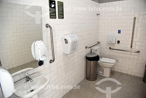  Adapted bathroom for people with disabilities - Paineiras Center of Visitors - old Paineiras Hotel  - Rio de Janeiro city - Rio de Janeiro state (RJ) - Brazil