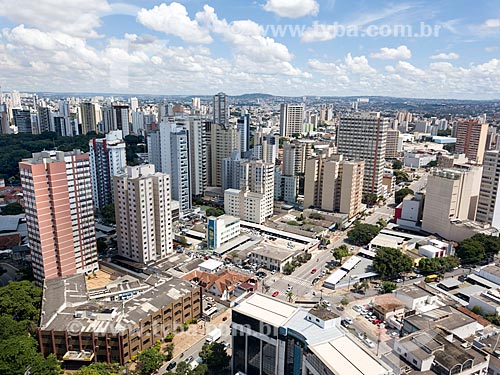  Picture taken with drone of the Goiania city  - Goiania city - Goias state (GO) - Brazil