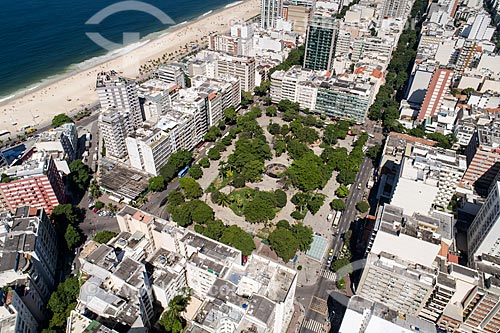  Picture taken with drone of the General Osorio Square  - Rio de Janeiro city - Rio de Janeiro state (RJ) - Brazil