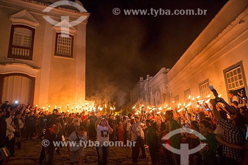  Procession of Fogareu during the Holy Week - Goias city  - Goias city - Goias state (GO) - Brazil