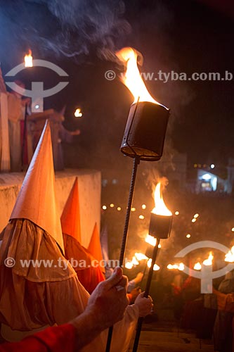 Farricocos during the Procession of Fogareu - Goias city  - Goias city - Goias state (GO) - Brazil