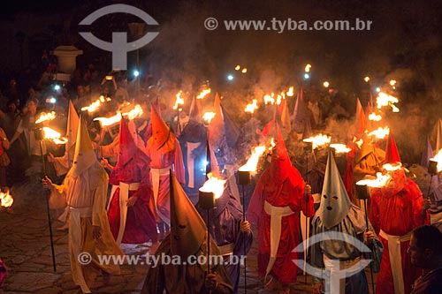  Farricocos during the Procession of Fogareu - Goias city  - Goias city - Goias state (GO) - Brazil