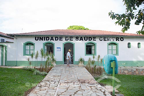  Facade of the Health Unit - Aurora Street - Pirenopolis city historic center  - Pirenopolis city - Goias state (GO) - Brazil