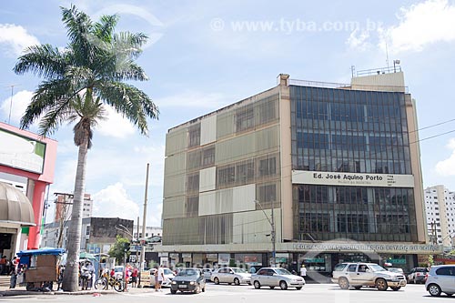  Facade of the Jose Aquino Porto Building - headquarters of Federation of Goias State Industries (FIEG)  - Goiania city - Goias state (GO) - Brazil