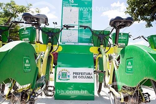  Bikes of Municipal Chamber of Goiania city stations of public bicycles - for rent  - Goiania city - Goias state (GO) - Brazil