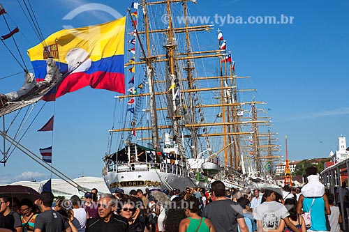  Sailboat (Venezuela) during the event South American Sails 2018 - event of exhibition of sailboats of diverse countries - Rio de Janeiro Port  - Rio de Janeiro city - Rio de Janeiro state (RJ) - Brazil