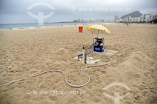  Water pump - Copacabana Beach waterfront  - Rio de Janeiro city - Rio de Janeiro state (RJ) - Brazil