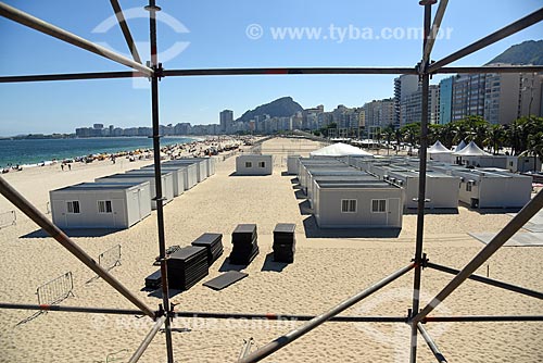  Stage Mounting - Copacabana Beach to reveillon presentations  - Rio de Janeiro city - Rio de Janeiro state (RJ) - Brazil