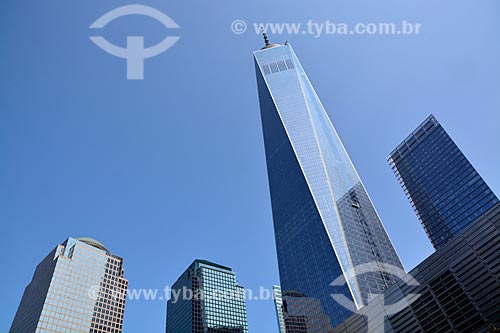  View of facade of the WTC 1  - New York city - New York - United States of America