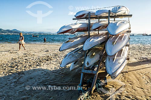  Kayak for rent - Ponta das Canas Beach waterfront  - Florianopolis city - Santa Catarina state (SC) - Brazil