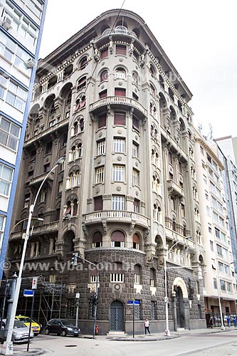  Facade of Seabra Building (1931) - Flamengo Beach Avenue  - Rio de Janeiro city - Rio de Janeiro state (RJ) - Brazil