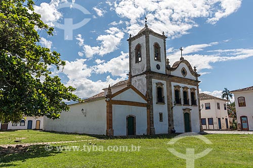  Facade of the Santa Rita de Cassia Church (1722)  - Paraty city - Rio de Janeiro state (RJ) - Brazil